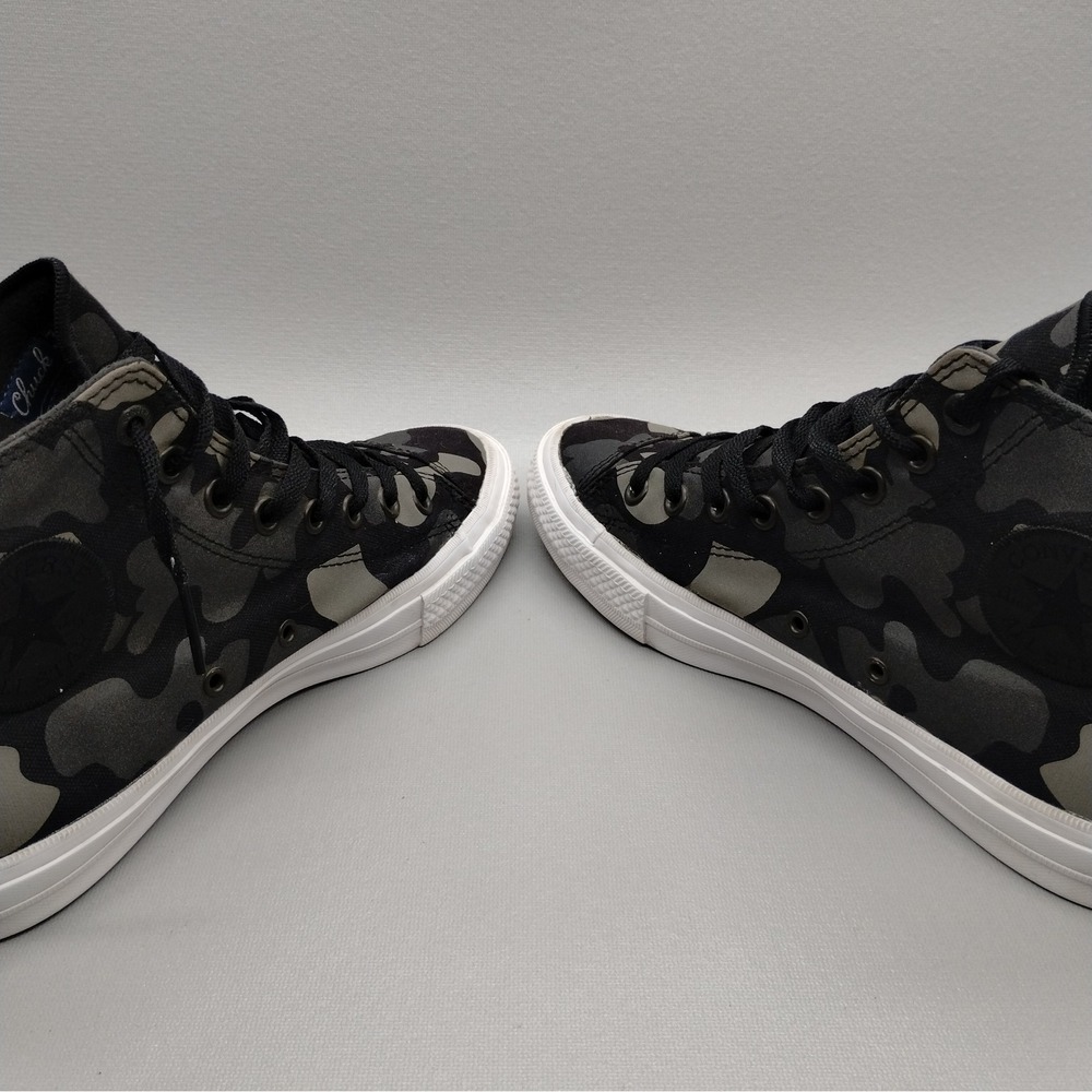 Converse Chuck Taylor All Star II‎ 'Charcoal' Mens Size 7.5 Fashion Sneakers - Picture 5 of 9